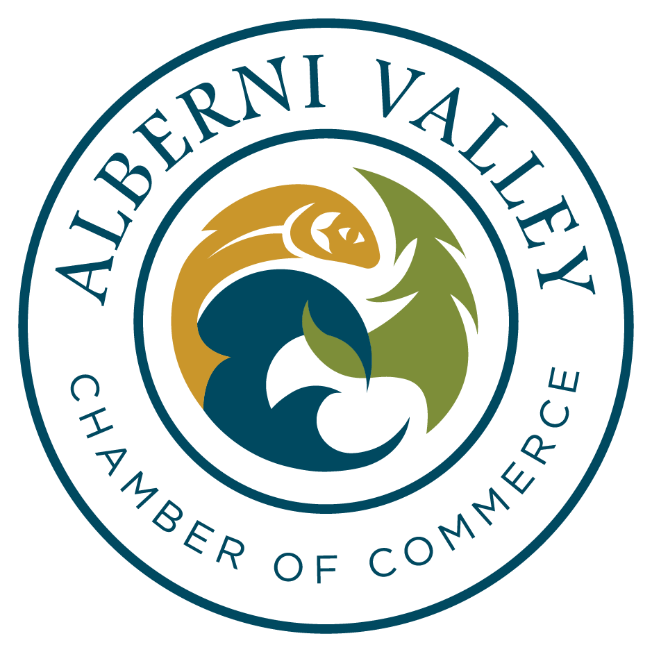 AVCC News Logo of Alberni Chamber, report of the news