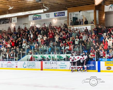 Jam Packed Dawg Pound During BCHL Finals
