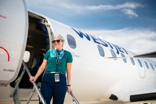 WestJet loading