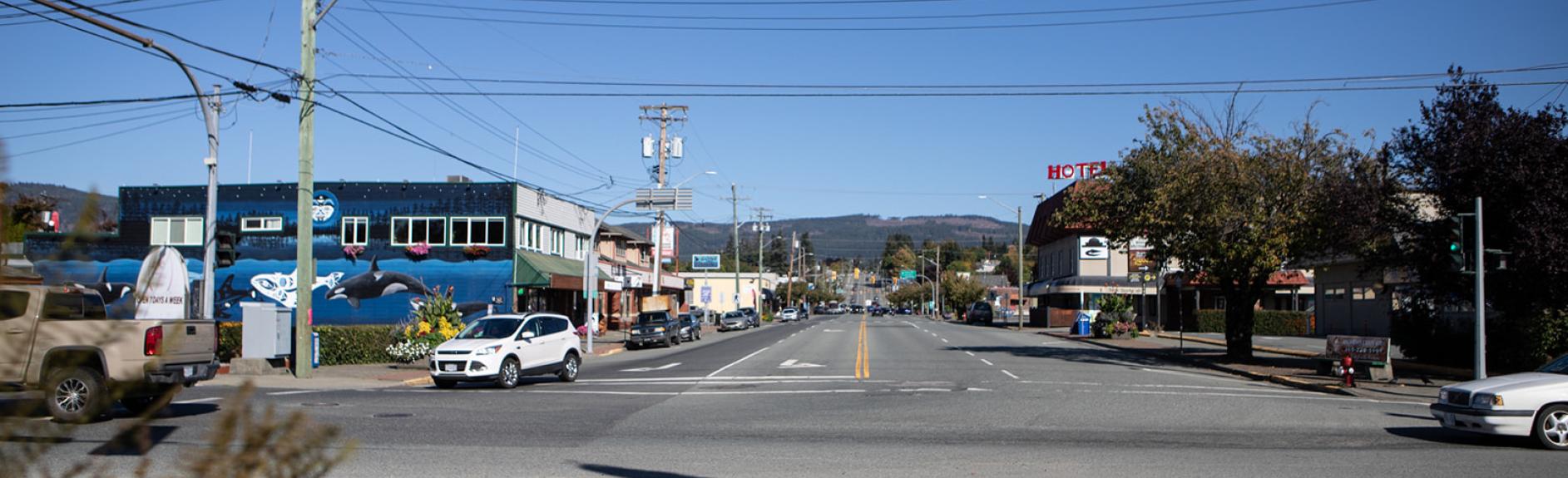 streetview of johnston st facing east