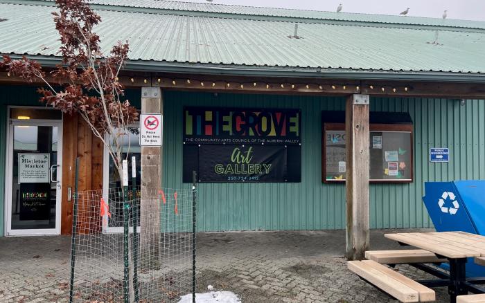New location of the Grove Art gallery at the Harbour Quay
