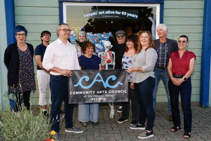 The Alberni Arts Council board, staff and volunteers